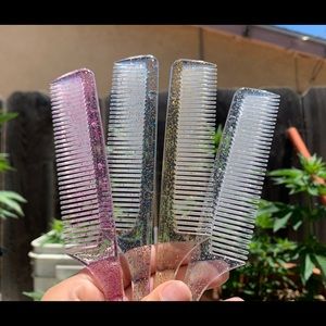 Glitter Bone Tail Combs